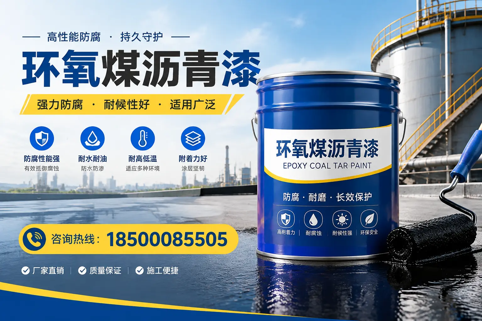 环氧煤沥青漆的储存与运输注意事项,扬州企业须知