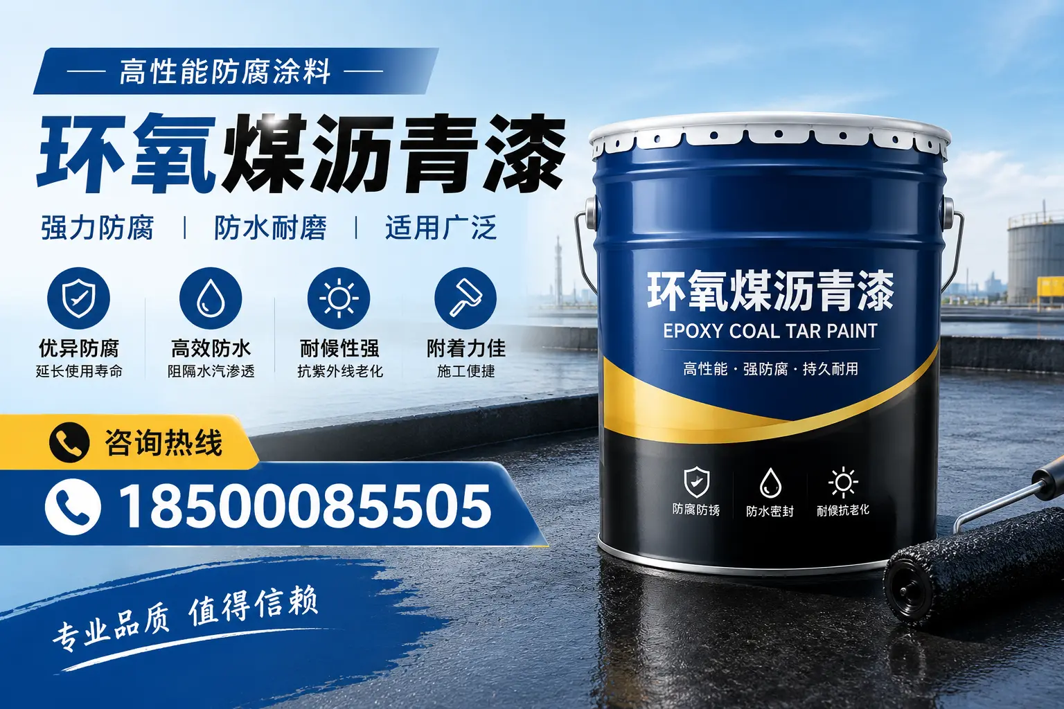 环氧煤沥青漆的主要成分与功能，扬州用户深度了解
